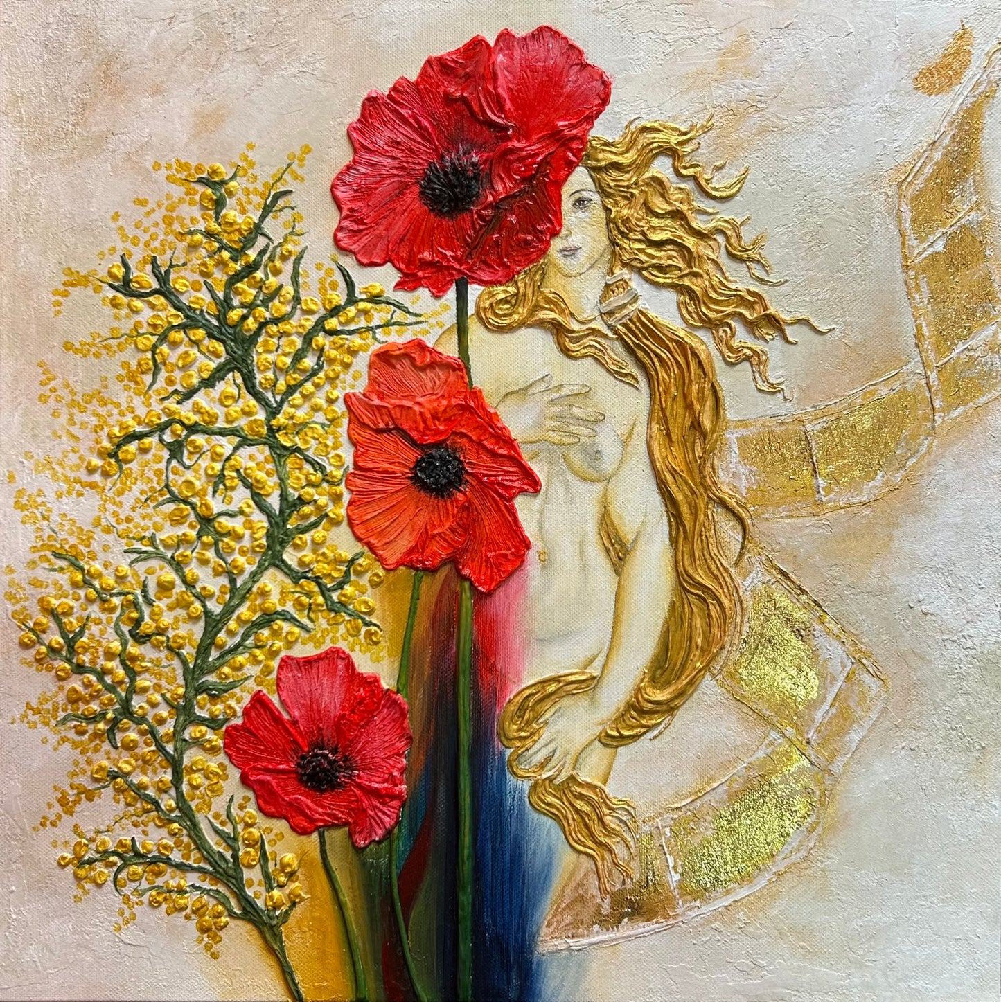 Venus and flowers