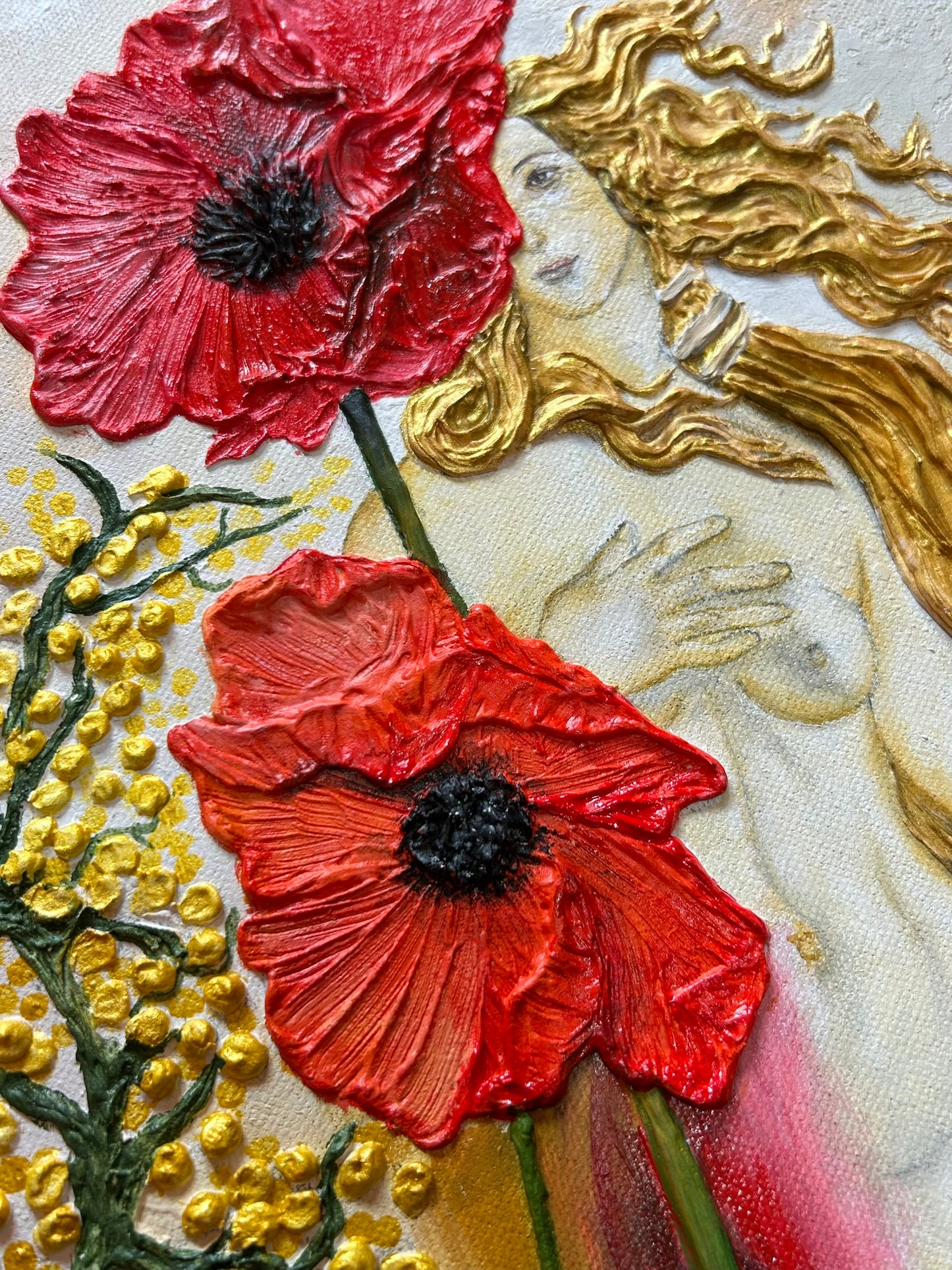 Venus and flowers