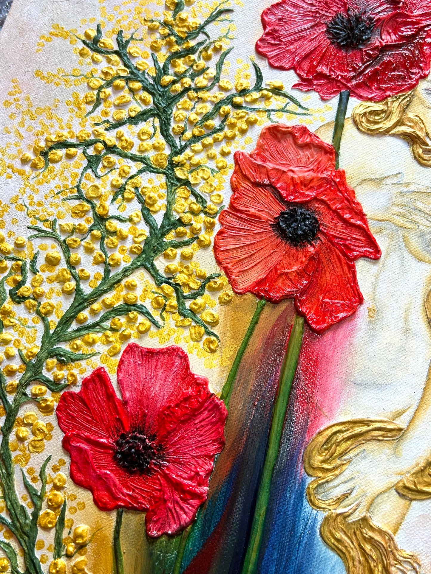 Venus and flowers